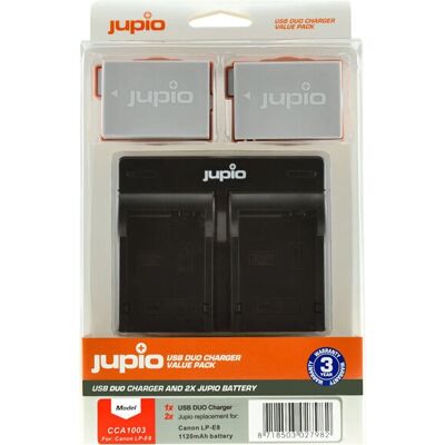 Jupio CCA1003 - Ersatz Kamera Akku 1120mAh Jupio CCA1003 - Ersatz Kamera Akku 1120mAh