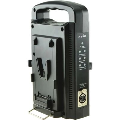 Jupio ProLine V-Mount Ladegerät - Tragbarer Zweibatterielader Jupio ProLine V-Mount Ladegerät - Tragbarer Zweibatterielader