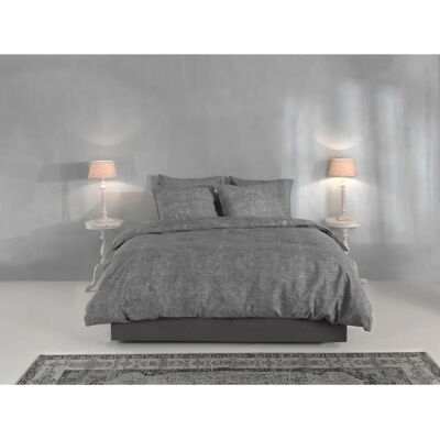 ZO HOME - Paisley-di-Lino - Dunkelgrau - Paisley - Bettwäsche-Set ZO HOME - Paisley-di-Lino - Dunkelgrau - Paisley - Bettwäsche-Set