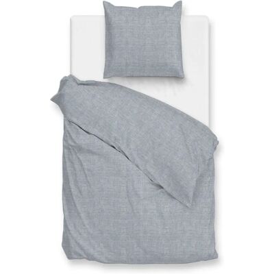 ZO HOME - Flanella-di-Lino - Denim - 155x220+80x80 - Bedding ZO HOME - Flanella-di-Lino - Denim - 155x220+80x80 - Bedding