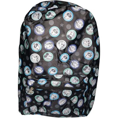 Zaino Mickey Mouse Disney - 41cm - Nero/Grigio - Licenza ufficiale Zaino Mickey Mouse Disney - 41cm - Nero/Grigio - Licenza ufficiale