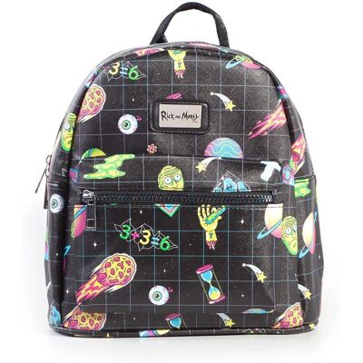 Bioworld Rick Morty Kosmiczny Plecak - Casual, Całostronny Druk, 41cm - Plecak Bioworld Rick Morty Kosmiczny Plecak - Casual, Całostronny Druk, 41cm - Plecak