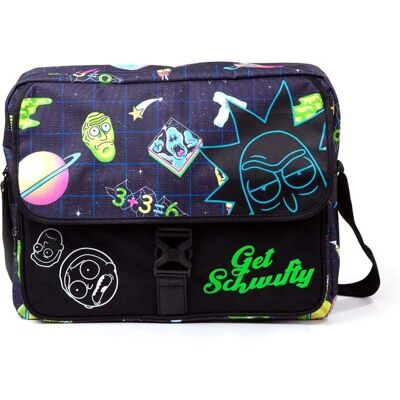 DIFUZED Rick and Morty Space AOP Sac Messenger Multicolore - Publicité DIFUZED Rick and Morty Space AOP Sac Messenger Multicolore - Publicité