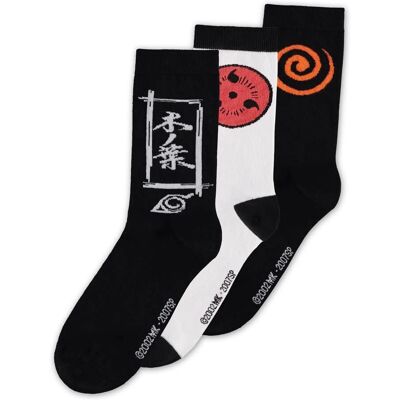 Difuzed Naruto Shippuden Socken Pack - EU 39-42 Difuzed Naruto Shippuden Socken Pack - EU 39-42