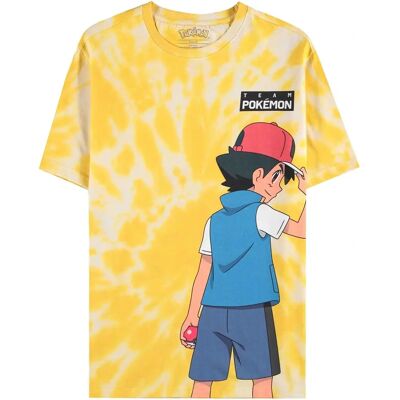 Pokémon Ash Pikachu Gelb XL T-Shirt Pokémon Ash Pikachu Gelb XL T-Shirt