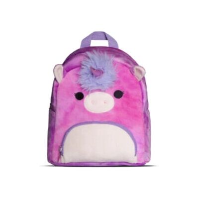 Mochila de felpa Squishmallows Lola - Unicornio, Multicolor Mochila de felpa Squishmallows Lola - Unicornio, Multicolor