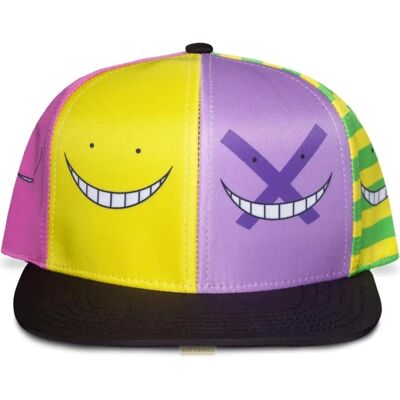 Difuzed Assassination Classroom Faces Snapback Cap - Mehrfarbig - 100% Baumwolle - Cap Difuzed Assassination Classroom Faces Snapback Cap - Mehrfarbig - 100% Baumwolle - Cap