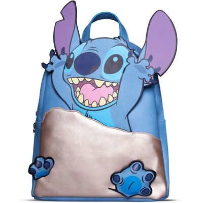 Sac à Dos Difuzed Stitch Sable - Journée à la Plage - Disney Officiel - Publicité Sac à Dos Difuzed Stitch Sable - Journée à la Plage - Disney Officiel - Publicité