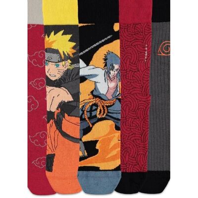 Difuzed Naruto Shippuden Socken Pack - EU 35-38 Difuzed Naruto Shippuden Socken Pack - EU 35-38