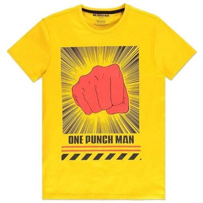Difuzed One Punch Man The Punch - Unisex - L - Gelb - T-Shirt Difuzed One Punch Man The Punch - Unisex - L - Gelb - T-Shirt