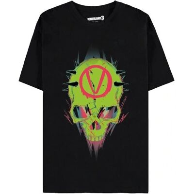 Borderlands S Schwarz Unisex T-Shirt - T-Shirt Borderlands S Schwarz Unisex T-Shirt - T-Shirt