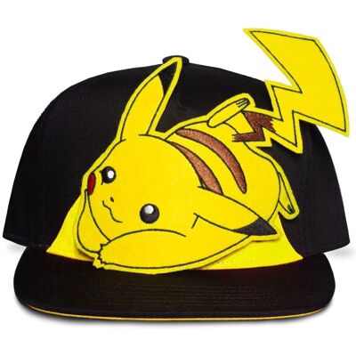 Pokémon Pikachu Baseball Cap - Schwarz - Einheitsgröße Pokémon Pikachu Baseball Cap - Schwarz - Einheitsgröße