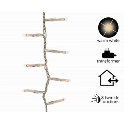 Kaemingk 495387 Biała LED ozdoba świąteczna - Ozdoba świąteczna Kaemingk 495387 Biała LED ozdoba świąteczna - Ozdoba świąteczna