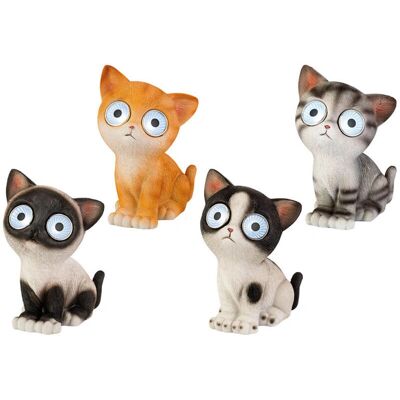 Kaemingk - Cat 2L 16cm - Lumière blanche - 2 LEDs - Décor - Publicité Kaemingk - Cat 2L 16cm - Lumière blanche - 2 LEDs - Décor - Publicité
