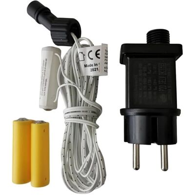 Éliminateur de piles Lumineo - 220-240 V, 3xAA, 4,5V - Intérieur Éliminateur de piles Lumineo - 220-240 V, 3xAA, 4,5V - Intérieur
