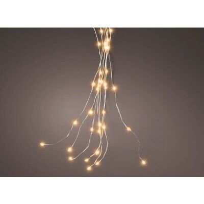 BigBuy Weihnachtskranz - LED-Lichter 640 - 190cm Warmweiß BigBuy Weihnachtskranz - LED-Lichter 640 - 190cm Warmweiß