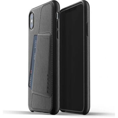 Etui en cuir MUJJO pour iPhone XS Max - Fin, 2-3 Cartes, Cuir Plein Grain - Publicité Etui en cuir MUJJO pour iPhone XS Max - Fin, 2-3 Cartes, Cuir Plein Grain - Publicité