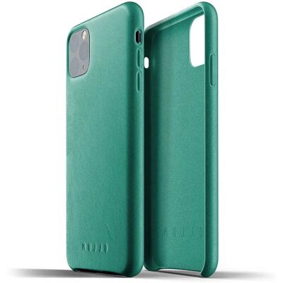 Mujjo - iPhone 11 Pro Max - Alpine Green - Lederhülle Mujjo - iPhone 11 Pro Max - Alpine Green - Lederhülle