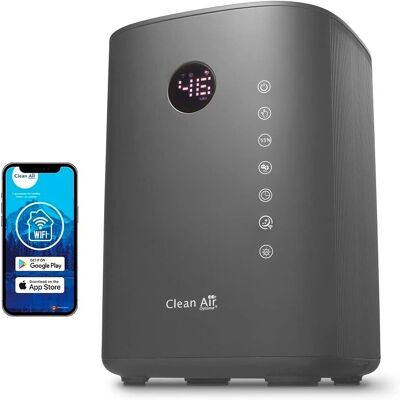 Clean Air Optima CA-605T - Gris - Humidificateur - Publicité Clean Air Optima CA-605T - Gris - Humidificateur - Publicité