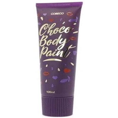 Cobeco Pharma Peinture Corporelle au Chocolat - 100ml - Publicité Cobeco Pharma Peinture Corporelle au Chocolat - 100ml - Publicité