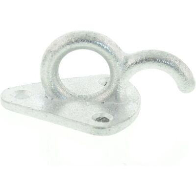 Pricenet repkrok i metall med öga 70x45mm Pricenet repkrok i metall med öga 70x45mm