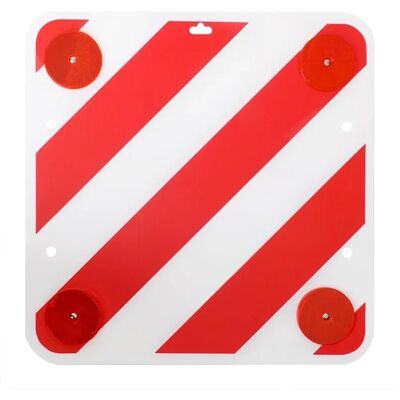 ProPlus Panneau d'avertissement arrière en plastique 50x50cm - Panneau d'avertissement ProPlus Panneau d'avertissement arrière en plastique 50x50cm - Panneau d'avertissement