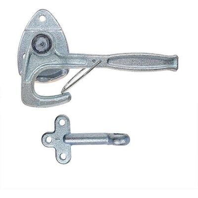 Gancho de remolque FREI 342009 - Lado derecho 170mm con lazo de tornillo Gancho de remolque FREI 342009 - Lado derecho 170mm con lazo de tornillo