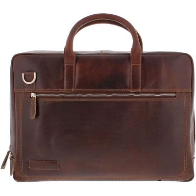 Plevier London Leder Laptoptasche - Business Aktentasche für 15,6 Zoll Plevier London Leder Laptoptasche - Business Aktentasche für 15,6 Zoll