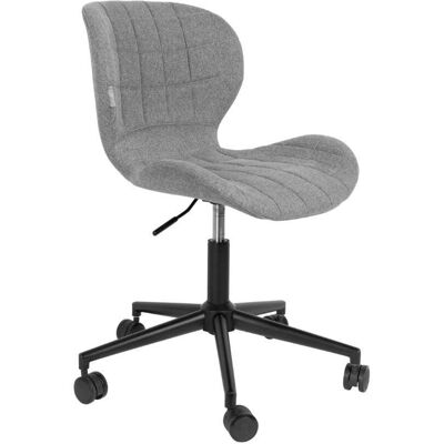 Zuiver Bürostuhl OMG - Verstellbare Höhe 44-56cm - Stoff Grau Zuiver Bürostuhl OMG - Verstellbare Höhe 44-56cm - Stoff Grau