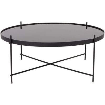 Zuiver Cupid - Runder Couchtisch - Schwarz Zuiver Cupid - Runder Couchtisch - Schwarz