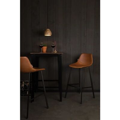 Dutchbone Franky Barhocker - Vintage Kunstleder - 80cm höjd Dutchbone Franky Barhocker - Vintage Kunstleder - 80cm höjd