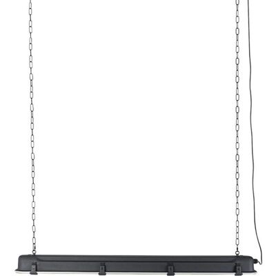 Zuiver GTA Pendeluhr XL - Industrielle Metall Hängelampe - Schwarz Zuiver GTA Pendeluhr XL - Industrielle Metall Hängelampe - Schwarz