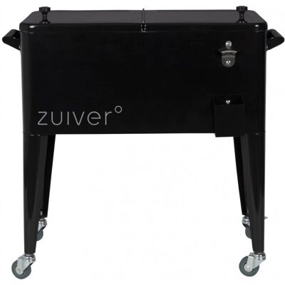Refroidisseur portable Zuiver Be Cool avec roulettes - 70L Noir - Publicité Refroidisseur portable Zuiver Be Cool avec roulettes - 70L Noir - Publicité