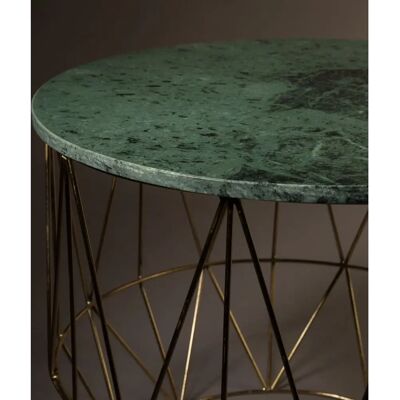 Table d'appoint en marbre vert Dutchbone Boss - Table d'appoint - Publicité Table d'appoint en marbre vert Dutchbone Boss - Table d'appoint - Publicité
