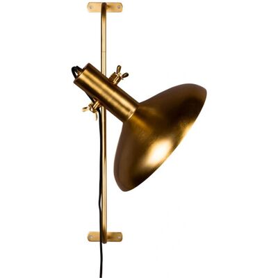 Lampada da Parete in Ottone Dutchbone - Design Vintage Regolabile - Luce da Parete Lampada da Parete in Ottone Dutchbone - Design Vintage Regolabile - Luce da Parete