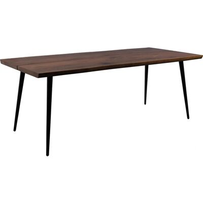 Mesa de comedor Dutchbone Alagon de nogal 220x90cm - Para 10 personas Mesa de comedor Dutchbone Alagon de nogal 220x90cm - Para 10 personas