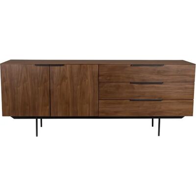 Zuiver Travis Sideboard - Modern Nussbaum 180cm Zuiver Travis Sideboard - Modern Nussbaum 180cm