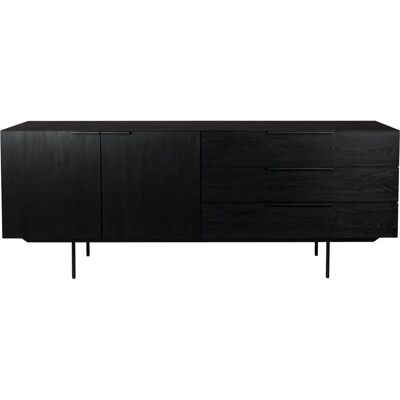 Mueble de almacenaje Zuiver Travis Roble Negro - Moderno y Funcional Mueble de almacenaje Zuiver Travis Roble Negro - Moderno y Funcional