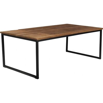 Dutchbone Randi Couchtisch - Mango Holz & Metall - 110x60x41cm Dutchbone Randi Couchtisch - Mango Holz & Metall - 110x60x41cm
