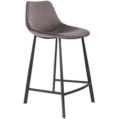 Dutchbone Franky Samt Barhocker - Modern Industriell Design Dutchbone Franky Samt Barhocker - Modern Industriell Design