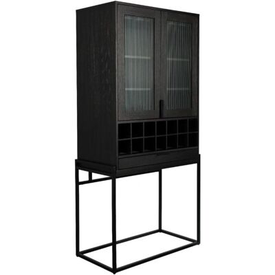 Vitrina Zuiver Travis - Negro - Almacenamiento multifuncional Vitrina Zuiver Travis - Negro - Almacenamiento multifuncional