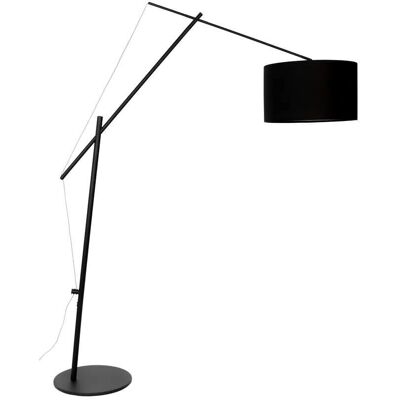 White Label Stehlampe - Verstellbarer Textilschirm White Label Stehlampe - Verstellbarer Textilschirm