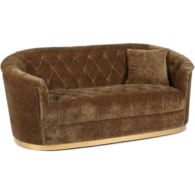 Bold Monkey 2-Sitzer Samtsofa mit Leopardmuster - Sofa Bold Monkey 2-Sitzer Samtsofa mit Leopardmuster - Sofa