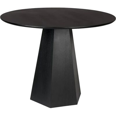 Table à manger ronde Zuiver Pilar - Noir, Ø100cm, 76cm de hauteur - Publicité Table à manger ronde Zuiver Pilar - Noir, Ø100cm, 76cm de hauteur - Publicité