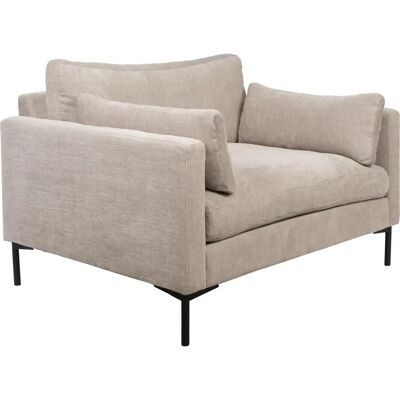 Zuiver Summer Loveseat - Latte Stoff - 125x101x82cm - Loveseat Zuiver Summer Loveseat - Latte Stoff - 125x101x82cm - Loveseat