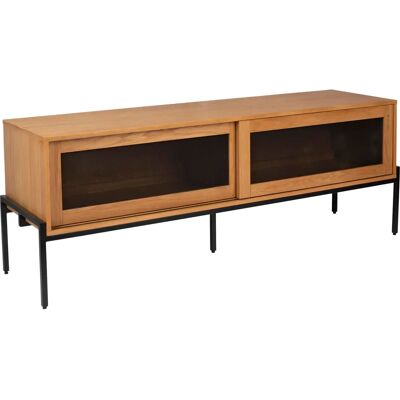 Zuiver Hardy TV-Schrank - 2 Schiebetüren - Skandinavisches Design Zuiver Hardy TV-Schrank - 2 Schiebetüren - Skandinavisches Design