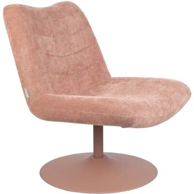 Zuiver Bubba Pink Drehbarer Sessel - Möbel Zuiver Bubba Pink Drehbarer Sessel - Möbel