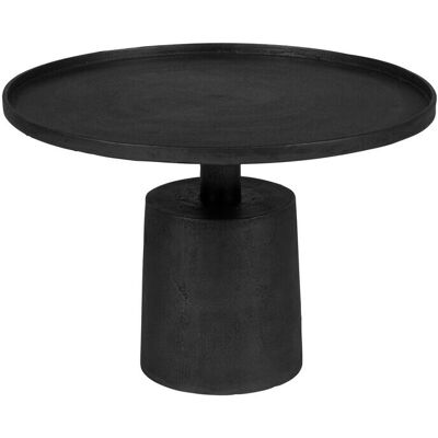 No name Mason - Mesa de Café Redonda de Metal - Ø60cm - Negro No name Mason - Mesa de Café Redonda de Metal - Ø60cm - Negro