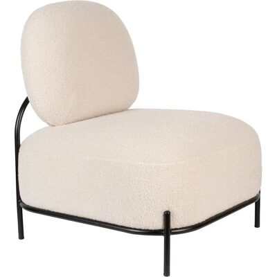 Fauteuil Ivory Teddy White Label Living - Meubles de salon - Publicité Fauteuil Ivory Teddy White Label Living - Meubles de salon - Publicité