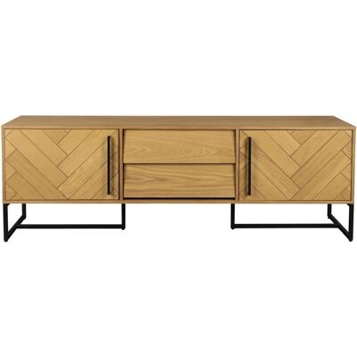Dutchbone Niedriges Eichen-Sideboard - Sideboard Dutchbone Niedriges Eichen-Sideboard - Sideboard
